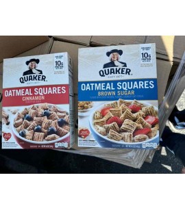 Quaker 14.5 oz Oatmeal Cereal. 20502 Boxes. EXW Los Angeles